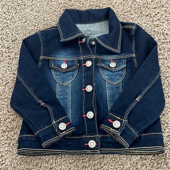 Jordache toddler Jean jacket Dark wash Size 2T NWOT - Picture 8 of 8
